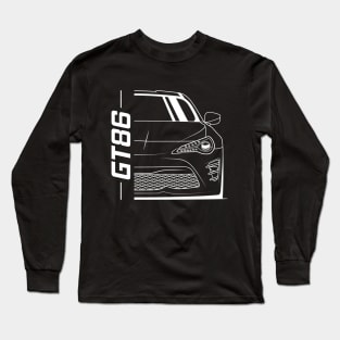 Front GT86 Resty MK1 JDM Long Sleeve T-Shirt